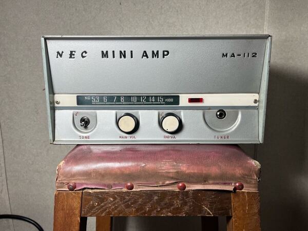 NEC MINI AMP MA-112 ギターアンプMOD. かわいいのにしっかり迫力のある音 fender VOX marshall