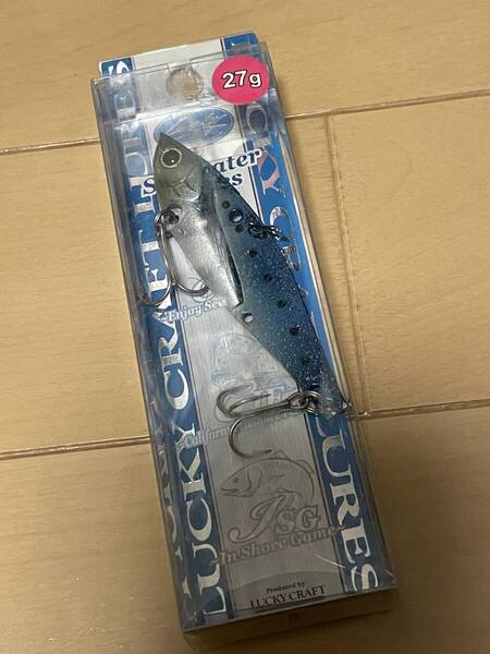 ラッキークラフト▲iSV80 ▲27g メタリックイワシ▲シーバス サゴシ ヒラメ ブリ マダイ キジハタに▲定価1650円