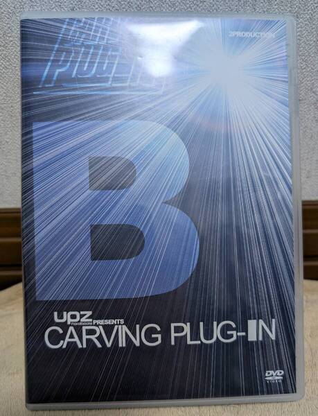 スノーボードDVD carving plug-in Blue