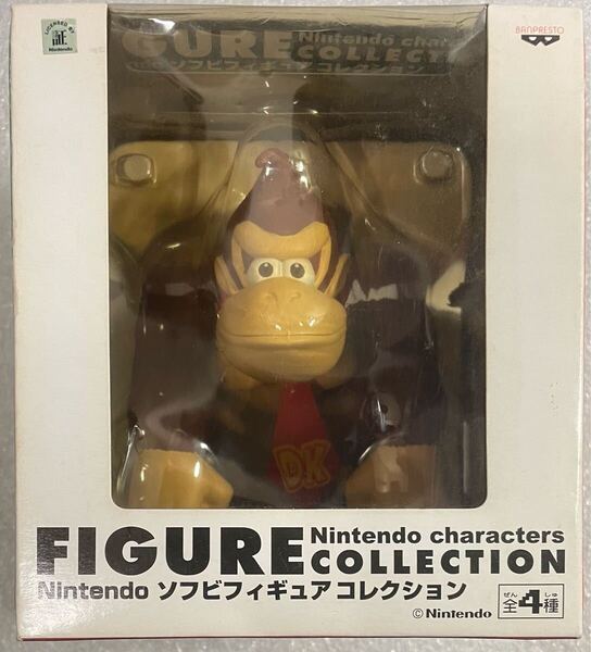 玩具 ホビー バンプレスト Nintendo ソフビ フィギュア コレクション ドンキーコング 新古品 未開封 訳あり 激レア 非売品 DONKEY KONG