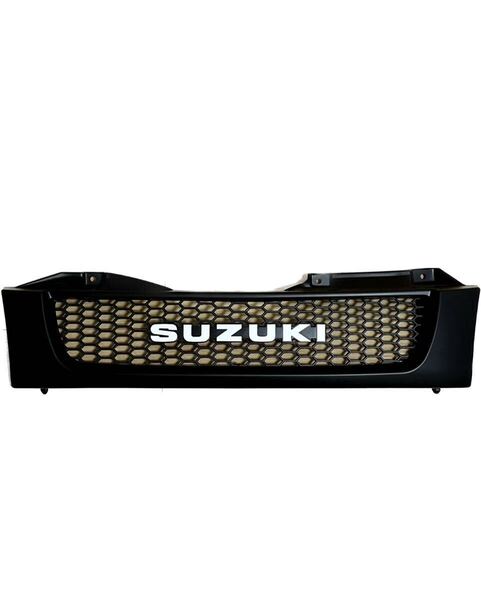 jb23 クラシックグリル ハニカムメッシュグリル フロントグリル SUZUKIロゴ ジムニー 旧ロゴ ABS製 スズキ マットブラック