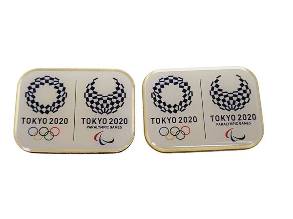 【送料無料!!】東京オリンピック2020 マグネットバッジ マグネット バッジ 記念品 コレクション Tokyo2020 TMG 雑貨 2個セット