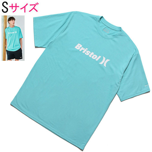送料無料!Sサイズ 新品 24SS FCRB Hurley TEAM TEE 半袖 Tシャツ LIGHT BLUE■F.C.Real BristolブリストルF.C.R.B.ハーレー25SS