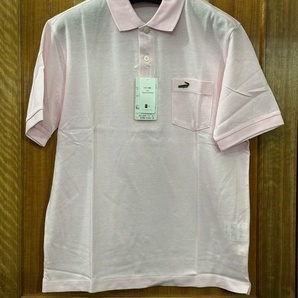 M お得 特価 M セール ピンク メンズポロシャツ 新品未使用品 送料無料 日本製 綿100% 紳士 スポーツウエア ポロシャツ 無地 半袖 Tシャツ