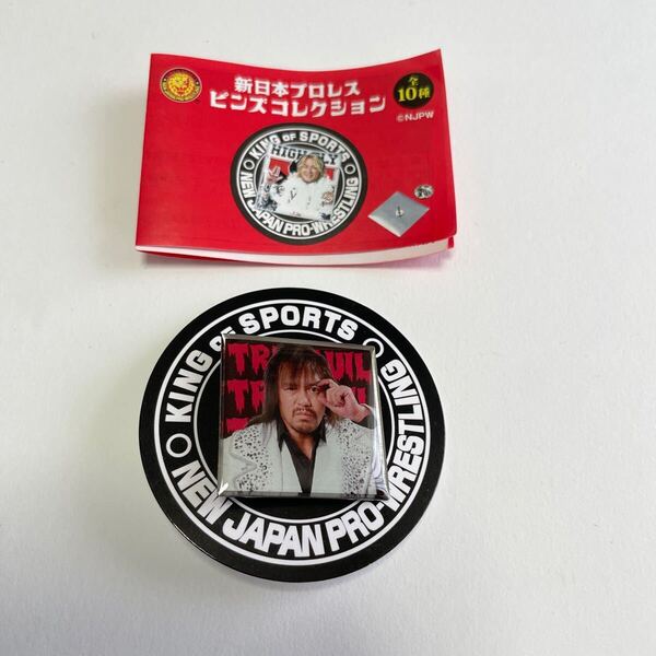 新日本プロレス ピンズコレクション 内藤哲也 ガチャ ガシャポン ピンバッジ グッズ グッズ 未使用品