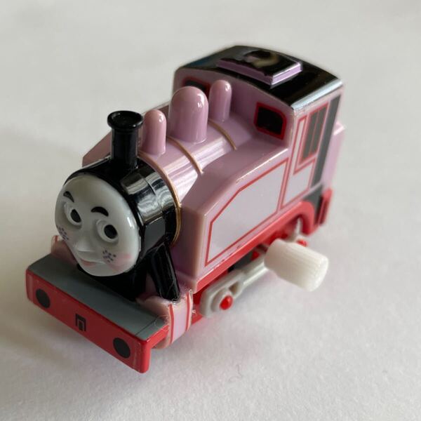 カプセルプラレール トーマスシリーズ ロージー ピンク 2016 そばかす ゼンマイ車 中古 送料無料 カププラ
