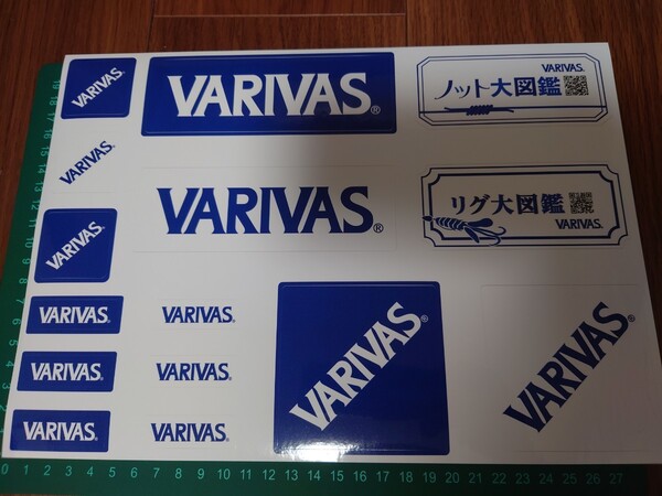 【送料無料】バリバス ステッカー VARIVAS フィッシングショー 釣りフェスティバル 非売品