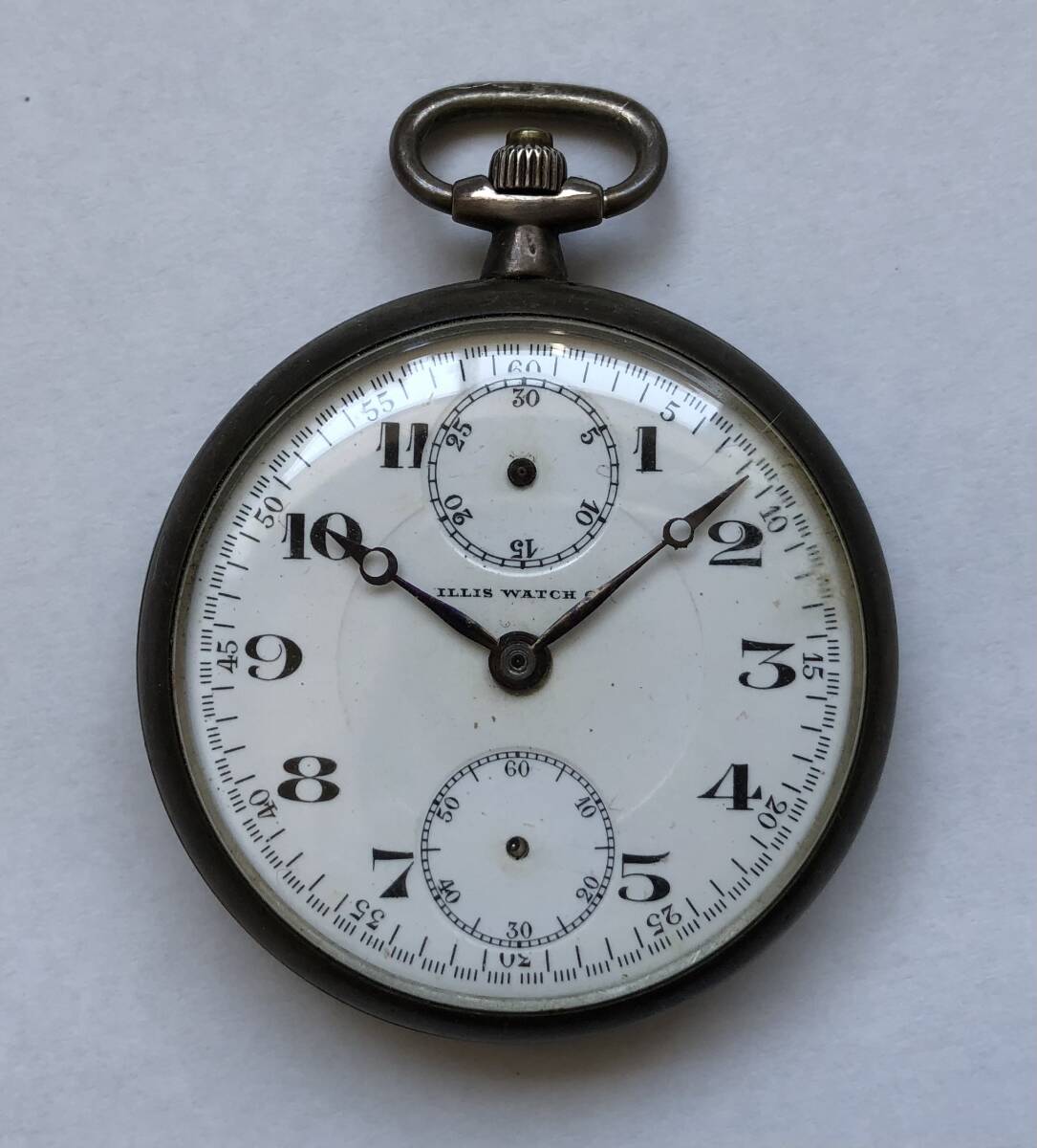 Yahoo!オークション - ジャンク ILLIS WATCH co クロノグラフ