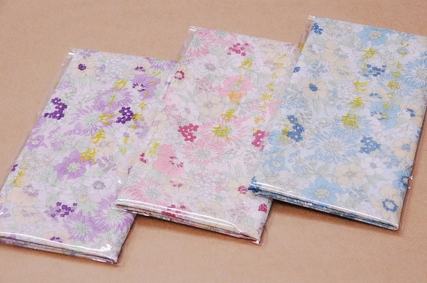 【ガーゼ手拭】ガーゼ手ぬぐい マルチ花柄3本セット