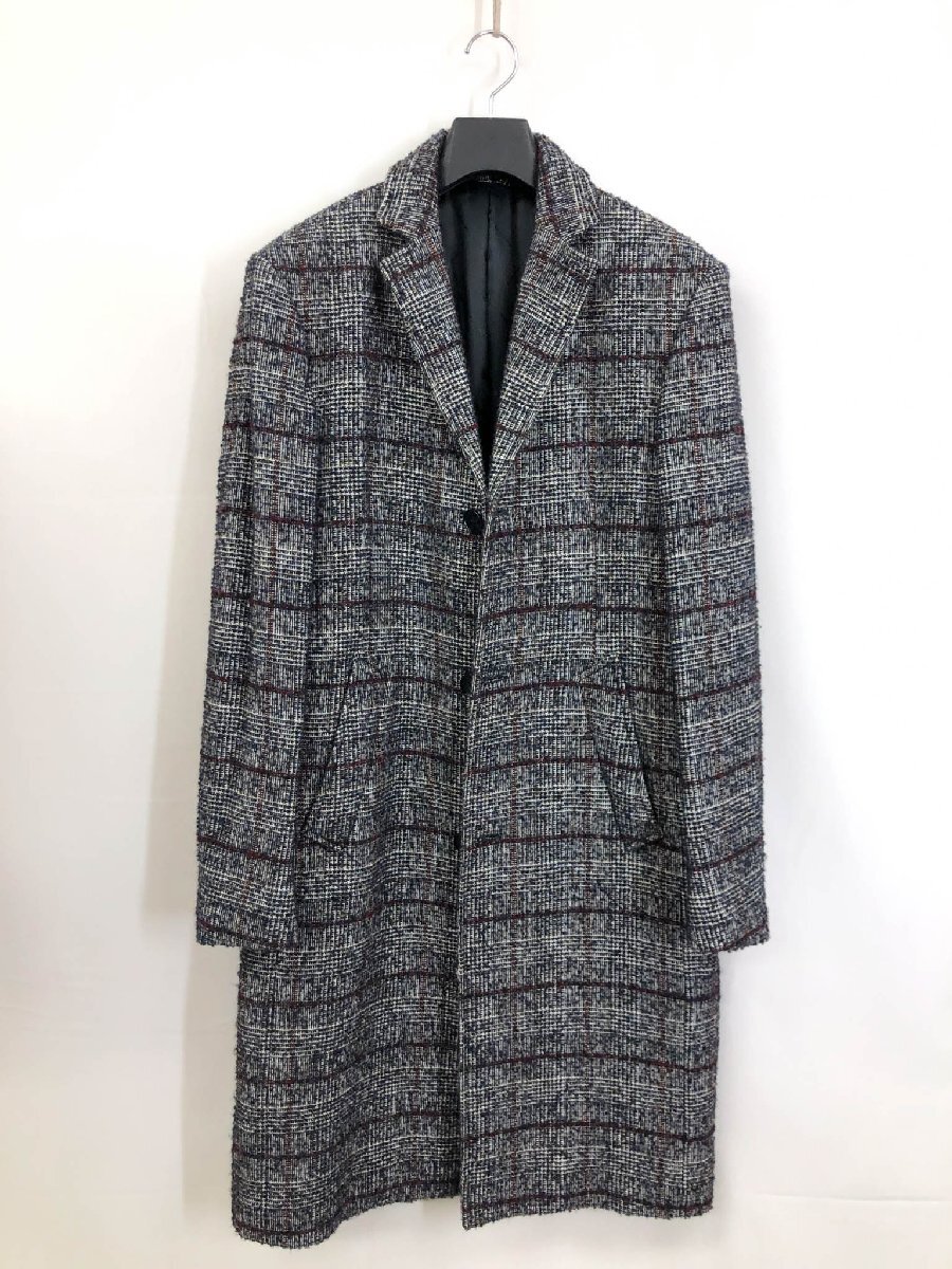 美品　CADUNE ツイード ウール　Pコート 38 Mサイズ ツイード ウール　Pコート 美品　CADUNE 38 Mサイズ