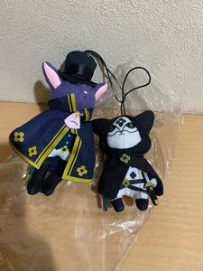 大逆転裁判1&2 にゃんじーくす&にゃめんの従者 アイリスのお守りマスコット ぬいぐるみ 578725414