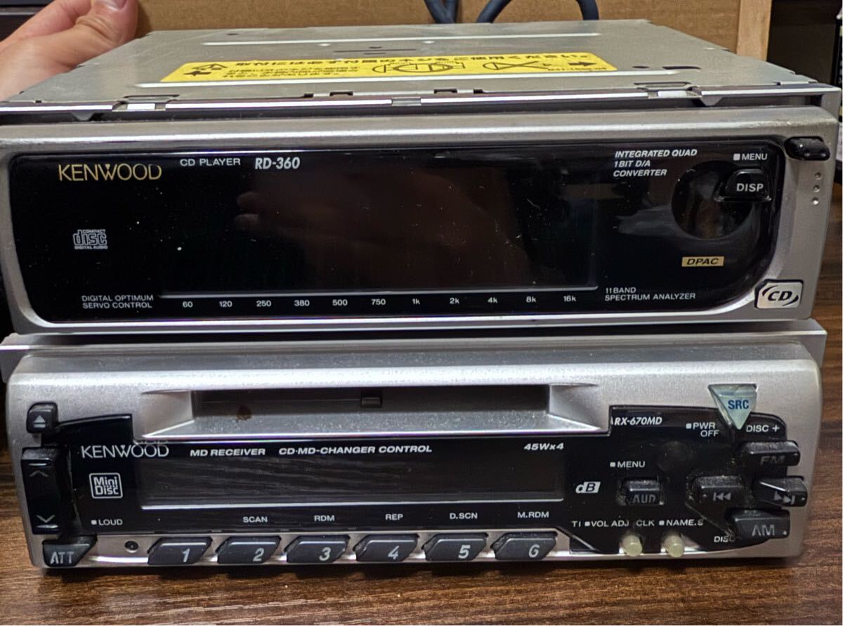V49-13 JVC A MD/CDレシーバー & DSP カセットデッキ