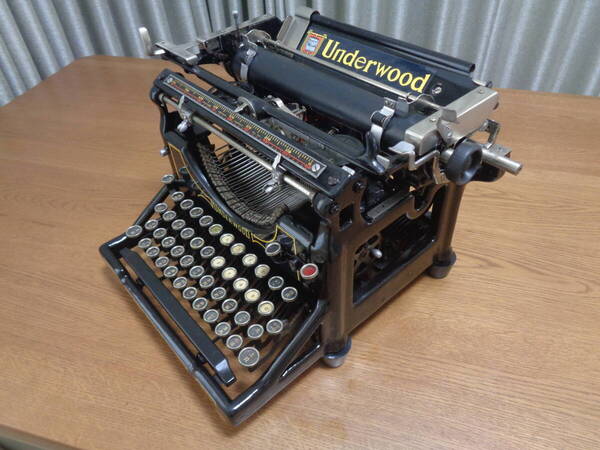 実働品 UNDERWOOD No.5 アンダーウッドタイプライター 和文ひらがな、漢字が打てます 1928年製