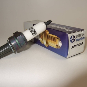 BRISK ブリスク スパークプラグ AOR10LGS×1本 ネジ型 @1,200円 送料無料 NGK イリジウム CR9EIX