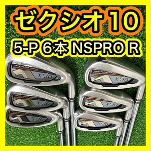 ゼクシオ10 XXIO 10アイアンセット6本NSPRO フレックスR