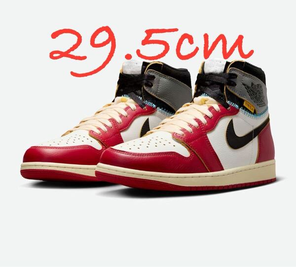 29.5 UNION Nike Air Jordan 1 Retro High OG Chicago Shadowユニオン ナイキ エア ジョーダン 1 レトロ ハイ OG シカゴ シャドウ