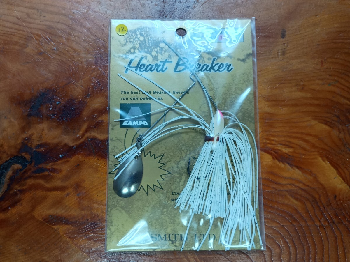 バス釣り引退　新品未使用スピナーベイト　Heart Breaker 12個セット バス釣り引退 新品未使用スピナーベイト Heart Breaker 12個セット