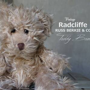 ヴィンテージ RUSS BERRIE Radcliffe ぬいぐるみ テディベア 26cm