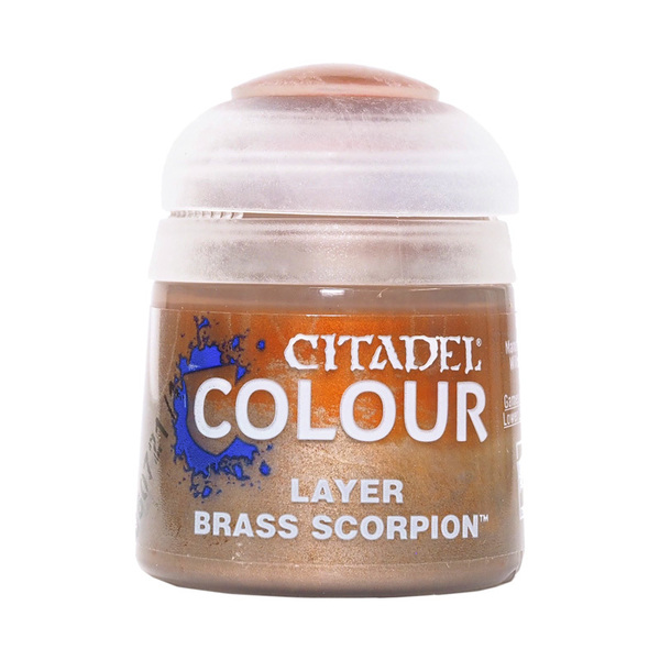送料無料 シタデルカラー LAYER BRASS SCORPION レイヤー ブラス・スコーピオン 22-65 銅 ブロンズ