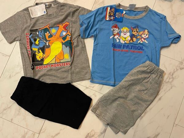 即決★新品未使用品★パジャマ★サイズ110★セット売り★男の子★ポケモン★ナイトウエア★上下セット★