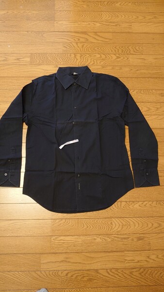 Yシャツ ワイシャツ カルバンクラインジーンズ L 黒 長袖