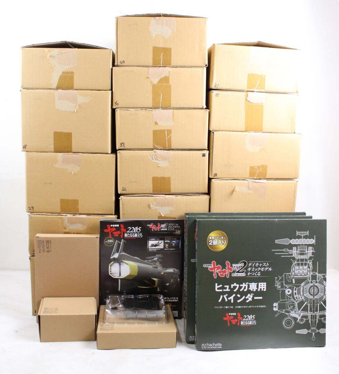 アシェット　未組み立て　宇宙戦艦ヤマト ダイキャスト No1～No110全巻 野村トーイオリジナルとミムコ再販ダイキャスト宇宙戦艦ヤマト1／1300