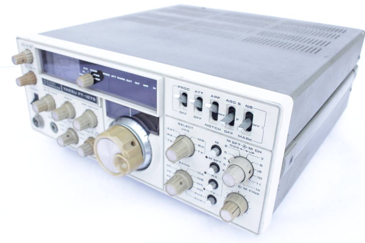 YAESU FT-107SM 動作品 取扱説明書付 八重洲無線株式会社