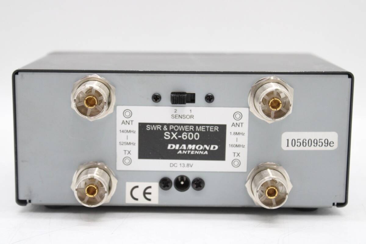 現状品 ダイヤモンド SX-600 オートマチックSWR&パワー計 パワー