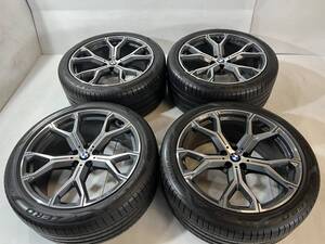 BMW X5純正 G05 21インチ9.5J +37 10.5J +43 PCD112 ダブルスポークスタイリング742M G06 G05 X6 G07 X7 Pirelli 275/40R21 315/35R21