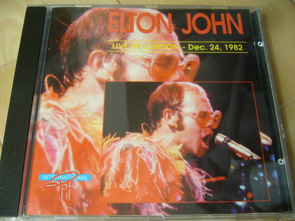 即決 送料無料 Elton John エルトン・ジョン / Live in London 1982 Dec 24 / 輸入盤 クリスマス ライヴ 伊 イタリア ITALIA