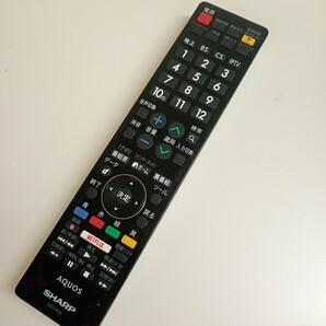 【T-1-83】動作確認済 SHARP AQUOS 純正 GB174SA 対応LC-40U30 LC-50U30 LC-55U30 LC-58U30 LC-52US30 LC-60US30 LC-60XD35