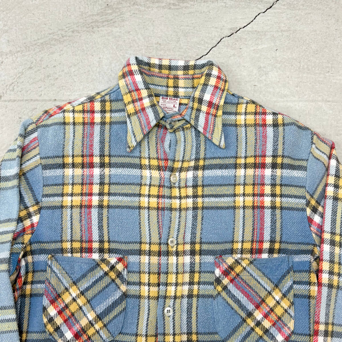 2025年最新】Yahoo!オークション -70s bigmac ネルシャツの中古