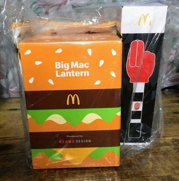 新品未使用 マクドナルド 福袋 2025 3点 ランタン キャッチャー ポーチ ビッグマックランタン ランタン キャッチャー ポーチ エルshop