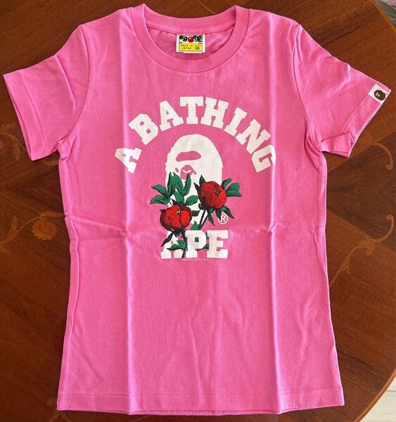 新品 / アベイシングエイプ / レディース 2XS(XXS)サイズ / 半袖 Tシャツ / APE / BAPE / 2008年製 / 正規品