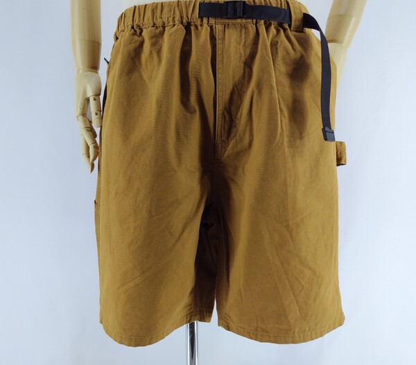 BLUCO WORK GARMENT/ブルコ 153-45-008/LIGHT CANVAS PAINTER SHORTSサイズL(CAMEL)新品.税込価格.送料無料.