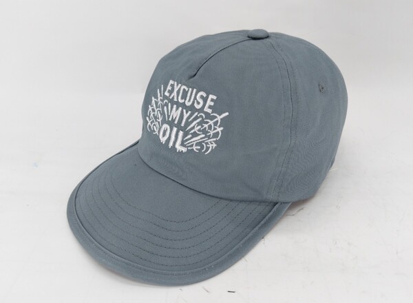 BLUCO WORK GARMENT/ブルコ153-61-027 5-PANEL STASH CAP -OIL-カラー(GRY)サイズF.新品.税込価格.送料無料