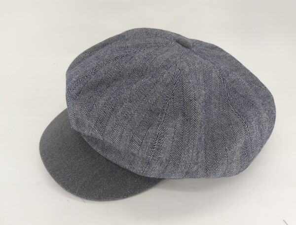 BLUCO WORK GARMENT/ブルコ153-61-033 NEWS BOY CAP-カラー(HERRINGBONE)サイズF.新品.税込価格.送料無料.