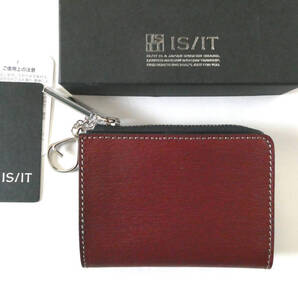 新品 IS/IT イズイット 牛革小銭入れ パス/カードケース兼用 送料無料 ペッパー コインケース