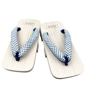 【20%OFF】VISVIM(ビズビム) CHECKED PATTERN PLATFORM GETA