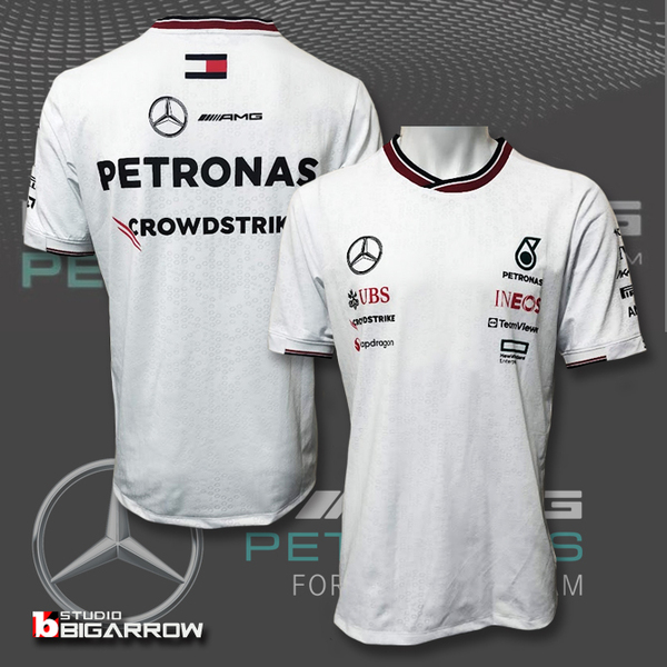 【XLサイズ】メルセデス AMG ペトロナス F1チーム レプリカTシャツW ハミルトン ラッセル アントネッリ アパレル