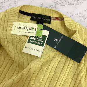 THE SCOTCH HOUSE クルーネックセーター サイズL 定価税込20900円→最終価格!5500円