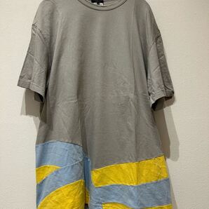 コムデギャルソンオムプリュス オーバーサイズ Tシャツ ビッグシルエット グレー