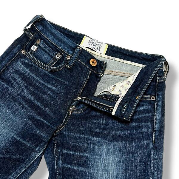 サムシング SDN300 ストレッチ Boy's Fit スタイル ストレッチ デニム パンツ サイズXS