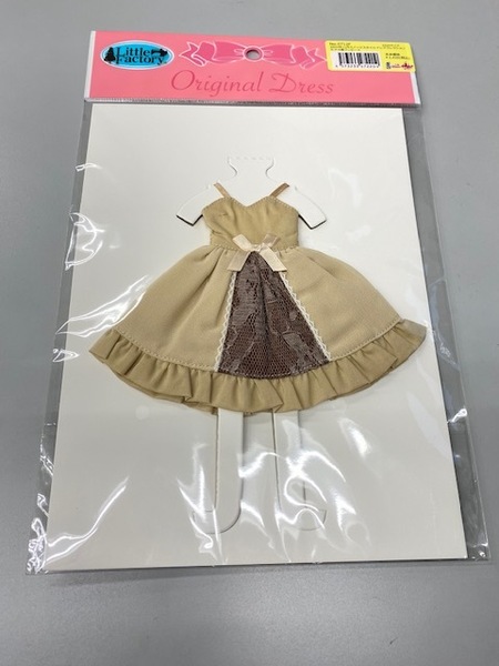 未使用 リカちゃんキャッスル 2024年11月スイーツスタイルドレスコレクション モナカ風ワンピース 22㎝