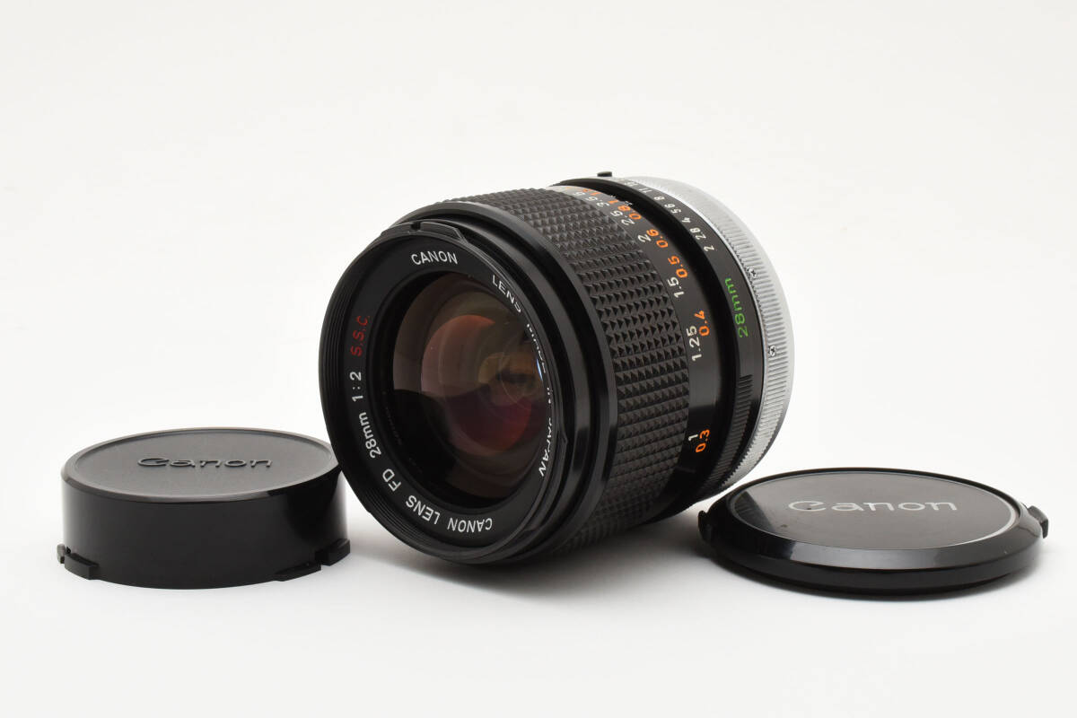 ★稀少★Canon キヤノン FD 28mm F2 S.S.C. Yahoo!オークション -「fd28mm f2 s.s.c」の落札相場・落札価格
