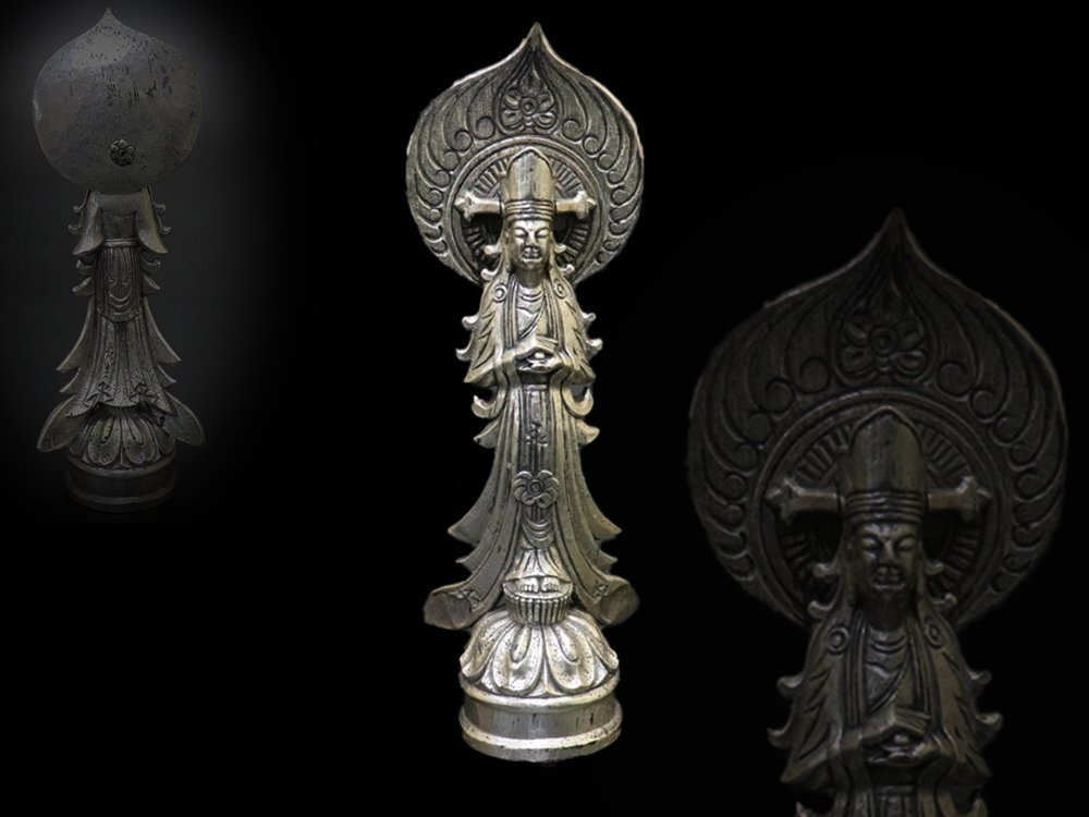 Yahoo!オークション -「仏像)」(銀製) (金属工芸)の落札相場