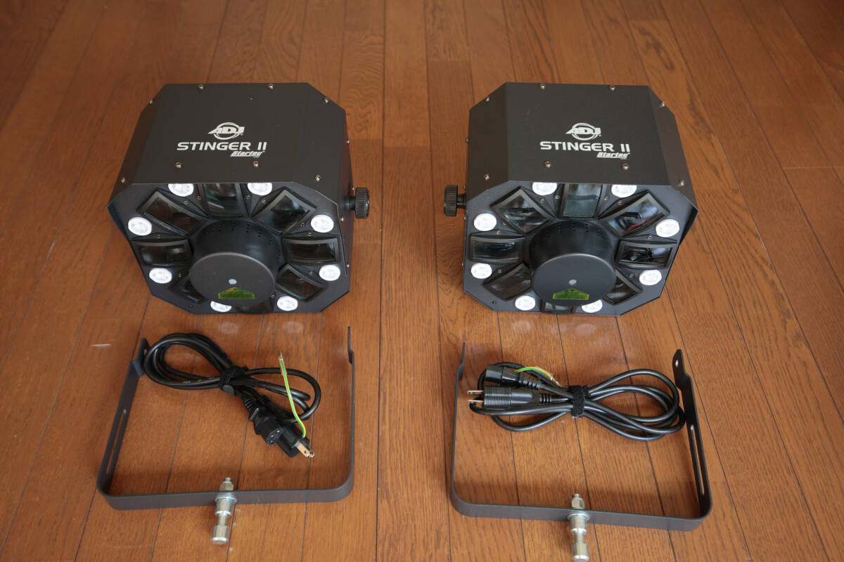 マルAmerican DJ 中古品、簡易作動、点灯のみ確認済み二台セット Yahoo!オークション -「アメリカンディージェイ」(楽器、器材