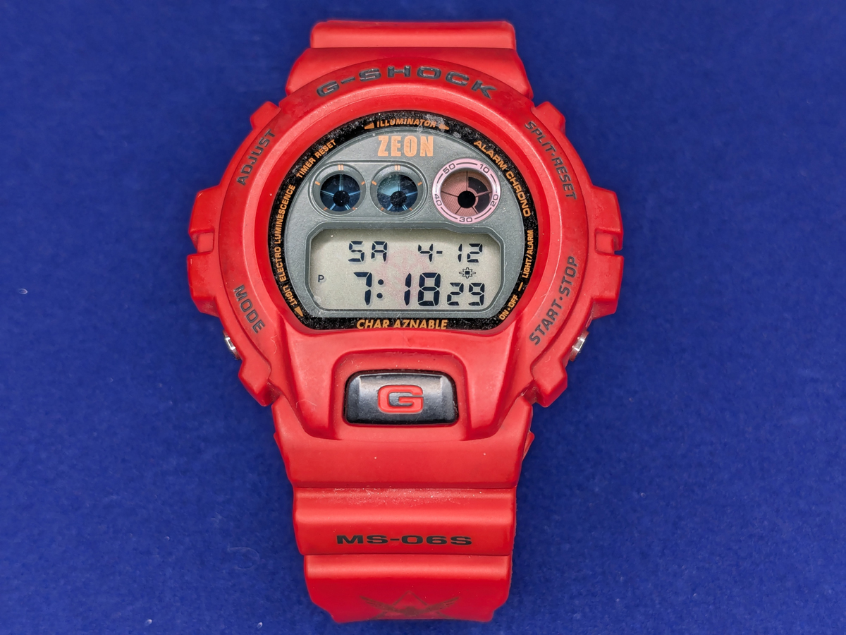 Yahoo!オークション -「シャア専用 g-shock」(アクセサリー Yahoo!オークション -「シャア専用 g-shock」(アクセサリー