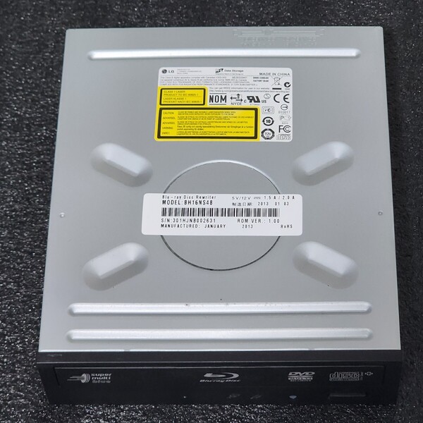 【送料無料】Hitachi-LG BH16NS48 BD-RE 内蔵型ブルーレイディスクドライブ 2013年製 Blu-ray PCパーツ (4)