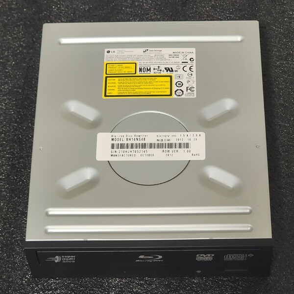 【送料無料】Hitachi-LG BH14NS48 BD-RE 内蔵型ブルーレイディスクドライブ 2012年製 Blu-ray PCパーツ (2)